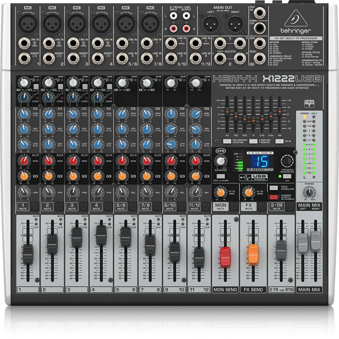 Behringer Xenyx X1222usb Analog Mikser
